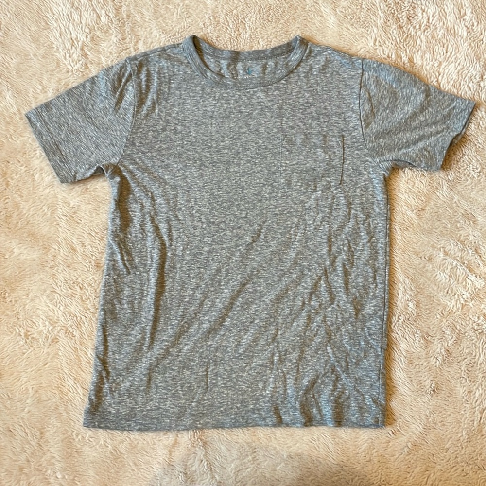 Crew Cuts Grey Tee Boys 8-10
